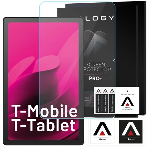 Gehärtetes Glas für T-Mobile T Tablet 5G 10,36" Tablet-Bildschirm Alogy Displayschutz Pro 9H