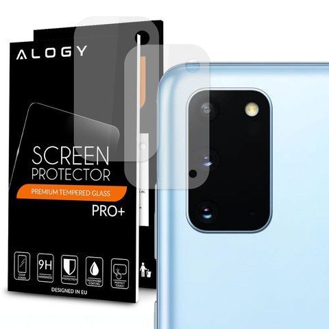 Gehärtetes Glas x2 Alogy-Rücklinse für Samsung Galaxy S20