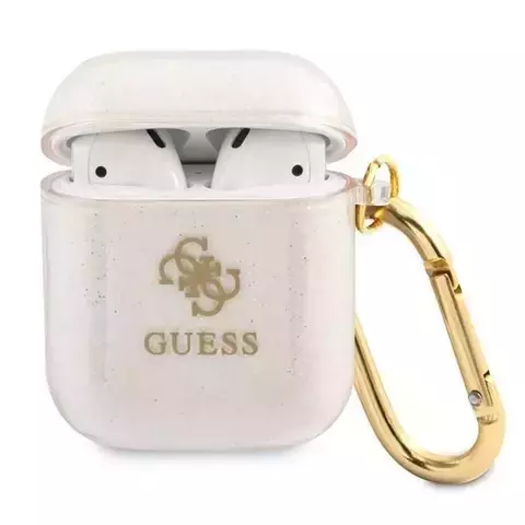 Guess GUA2UCG4GD AirPods decken złoty/gold Glitter Collection ab