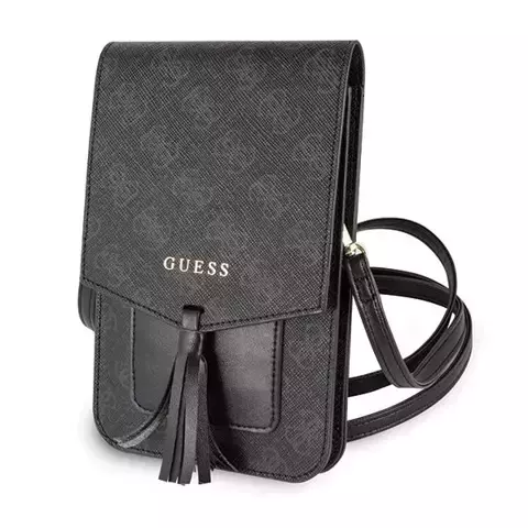 Guess Handtasche GUWBSQGBK schwarz / schwarz 4G