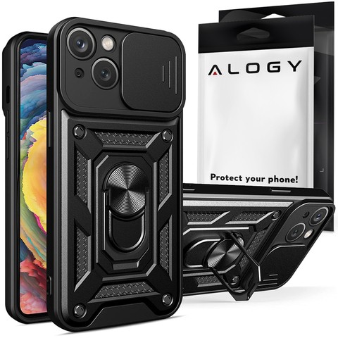 Handyhülle Alogy Camshield Stand Ring Case für Apple iPhone 14 Plus