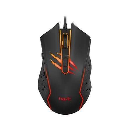 Havit GAMENOTE MS1027 Gaming-Maus 1000-2400 DPI