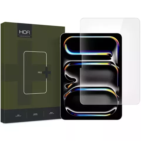 Hofi Glass Pro Panzerglas für Apple iPad Air 13 2024 / Pro 13 7 / 2024 Klar