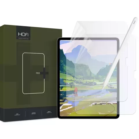 Hofi Paper Pro 2er-Pack Schutzhülle für Apple iPad Air 11 6/2024 Matt Clear