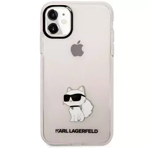 Hülle Karl Lagerfeld KLHCN61HNCHTCP für iPhone 11/Xr 6.1" Hardcase Iconic Choupette