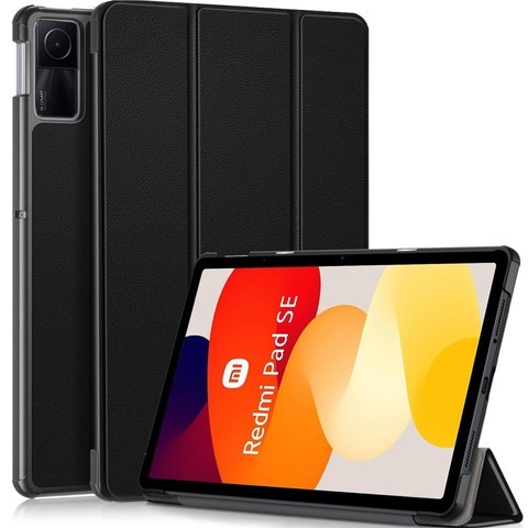 Hülle für Xiaomi Redmi Pad SE 2023 11" Smart Case Cover mit Flip-Gehäuse Case Alogy Schwarzes Glas