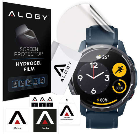 Hydrogel Alogy Hydrogel-Schutzfolie für Xiaomi Mi Watch S1 Active Smartwatch