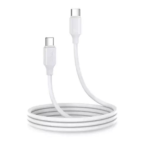 Joyroom Kabel USB-C - USB-C 480Mb/s 60W 1m weiß (S-CC060A9)