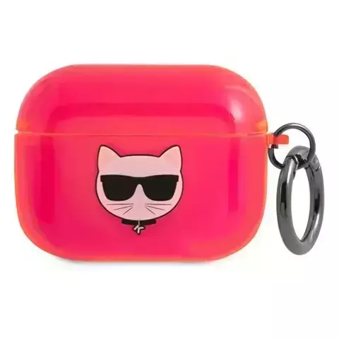 Karl Lagerfeld KLAPUCHFP AirPods Pro Abdeckung rosa / rosa Choupette