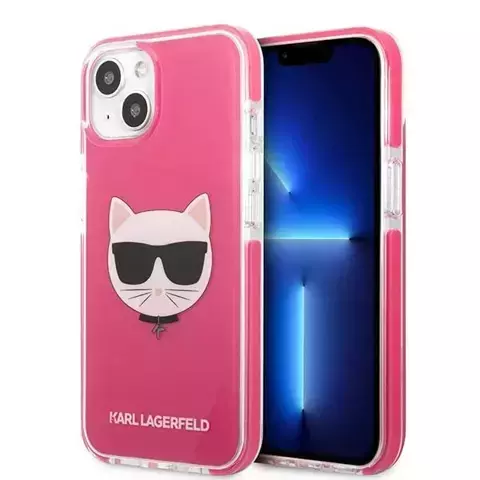 Karl Lagerfeld KLHCP13STPECPI iPhone 13 mini 5,4" Hardcase Choupette Head