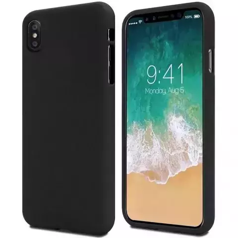 Mercury Soft Handyhülle für iPhone 11 Pro schwarz/schwarz