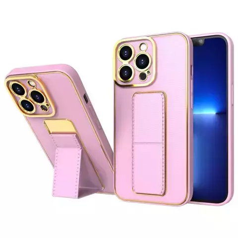 Neue Kickstand Case Hülle für Samsung Galaxy A12 5G mit Ständer Pink