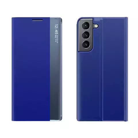 Neue Sleep Case Hülle für Samsung Galaxy S22 (S22 Plus) blau