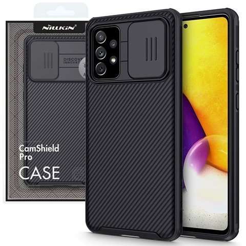 Nillkin CamShield Pro Hülle für Samsung Galaxy A72 4G / 5G Schwarz