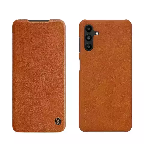 Nillkin Qin Lederholster für Samsung Galaxy A13 5G braun