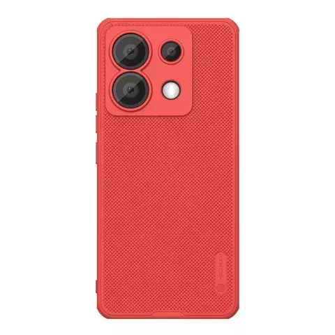 Nillkin Super Frosted Shield Pro Hülle für Xiaomi Redmi Note 13 Pro 5G / Poco X6 5G – Rot