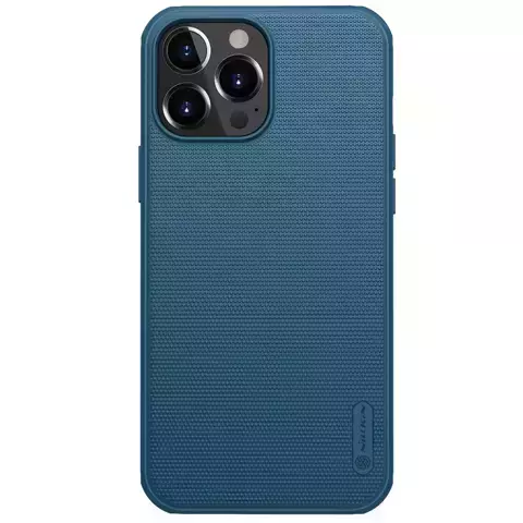 Nillkin Super Frosted Shield verstärkte Hülle iPhone 13 Pro Max blau