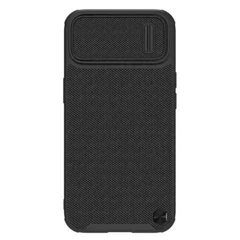 Nillkin Textured S Case iPhone 14 Plus Panzerhülle mit Kameraabdeckung, schwarz