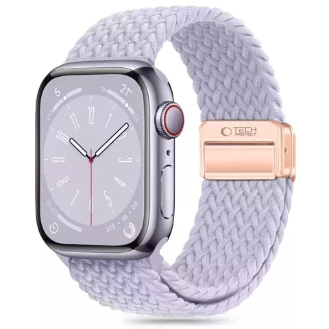 Nylonarmband für Apple Watch 4 / 5 / 6 / 7 / 8 / 9 / SE (38 / 40 / 41 mm) NylonMag Periwinkle