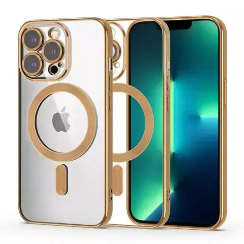 Ochronne Ring MagShine Case für MagSafe für iPhone 13 Pro Gold