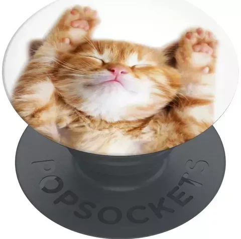 Popsockets 2 Snoozy Cat Telefonhalter und Ständer