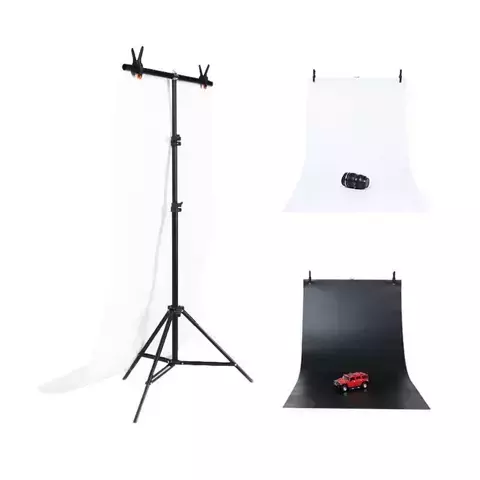 Puluz Kit / Stativ zum Anbringen von Fotohintergründen 70x200cm Fotohintergründe 2 Stück DCA0976