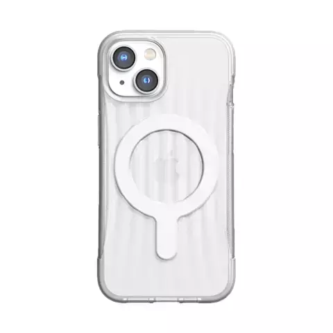 Raptic Clutch Built Case iPhone 14 Plus mit transparenter MagSafe-Rückseite