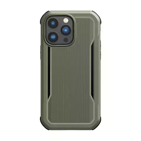 Raptic Fort Case iPhone 14 Pro Max mit gepanzerter MagSafe-Hülle grün