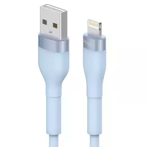 Ringke Kabel USB-A - Lightning 480Mb/s 12W 2m Niebieski (CB09987RS)