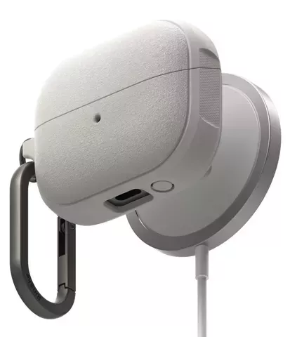 Ringke Onyx Magnetic Magsafe Hülle für Samsung Galaxy Buds 3 / 3 Pro Warm Grey