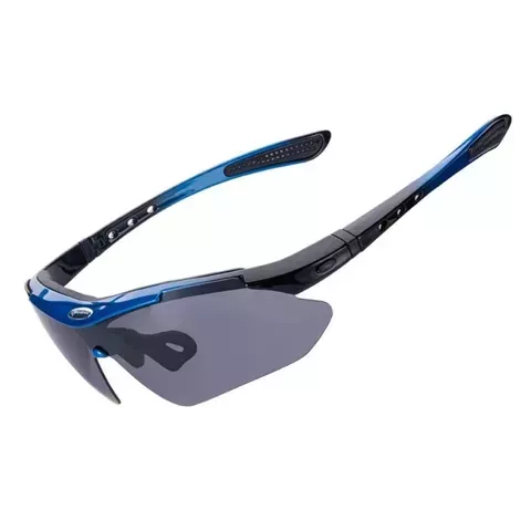 Rockbros 10134PL polarisierende Fahrradbrille – blau