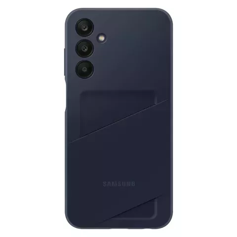 Samsung Card Slot Case EF-OA156TBEGWW mit Kartenslot für Samsung Galaxy A15 / A15 5G – Schwarz und Blau