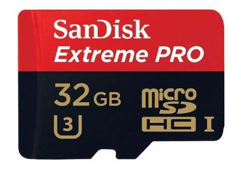 SanDisk Extreme Pro microSDHC 32 GB 100/90 MB/s Speicherkarte A1 C10 V30 (SDSQXCG-032G-GN6MA)