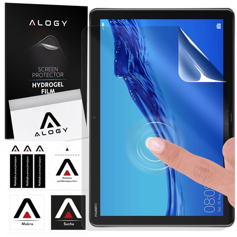 Schutzfolie Hydrogel Alogy Hydrogel für Tablet für Huawei Mediapad M5 Lite 10 10.1” 2018