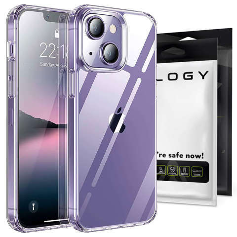 Schutzhülle Alogy Hybrid Case Super Clear für Apple iPhone 14 Plus Transparent