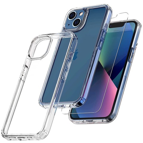 Schutzhülle Alogy Hybrid Case für Apple iPhone 13 Mini Klarglas