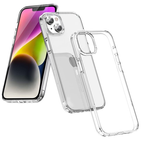 Schutzhülle Alogy Hybrid Case für Apple iPhone 14 Plus Transparent