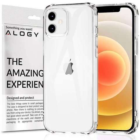 ShockProof Alogy Panzerhülle für Apple iPhone 12 Mini transparent