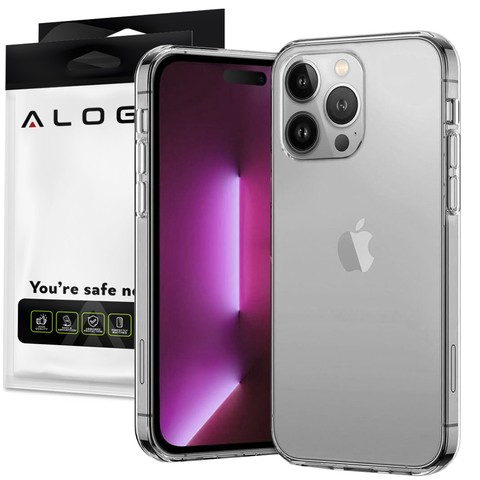 Silikonhülle Alogy Case für Apple iPhone 14 Pro Max Transparent