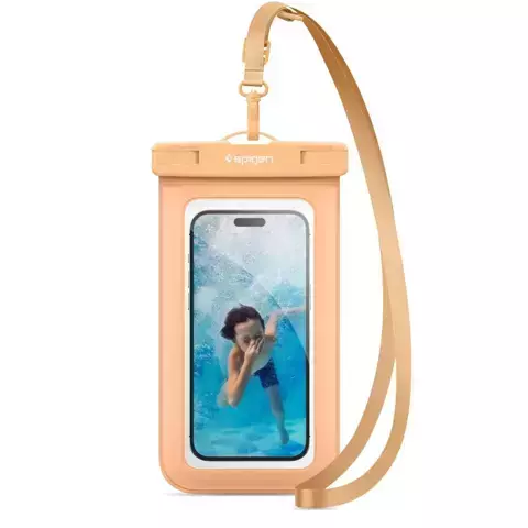 Spigen A601 Universelles wasserdichtes Gehäuse Aprikose