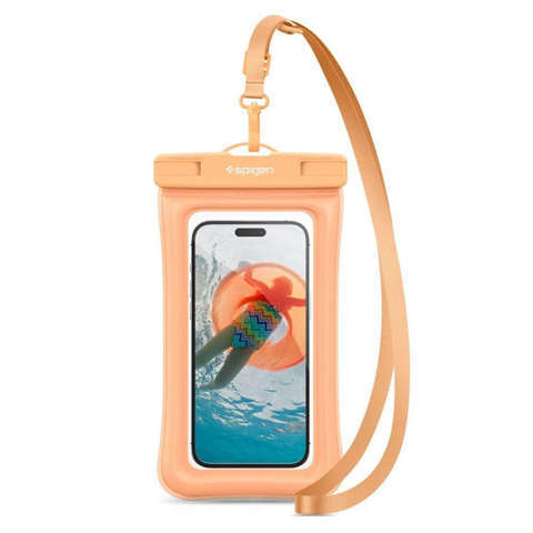 Spigen A610 Universelles wasserdichtes Schwimmgehäuse Aprikose