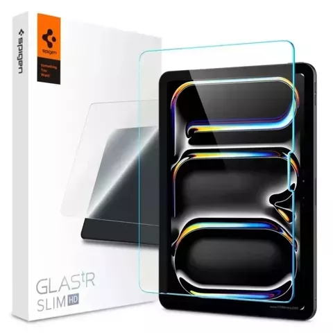 Spigen Glas.tR Slim Panzerglas für Apple iPad Pro 11 5/2024 Klar