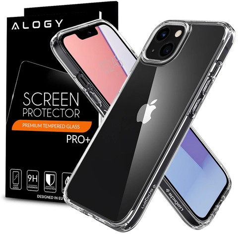 Spigen Ultra Hybrid Hülle für Apple iPhone 13 Mini Kristallklares Glas