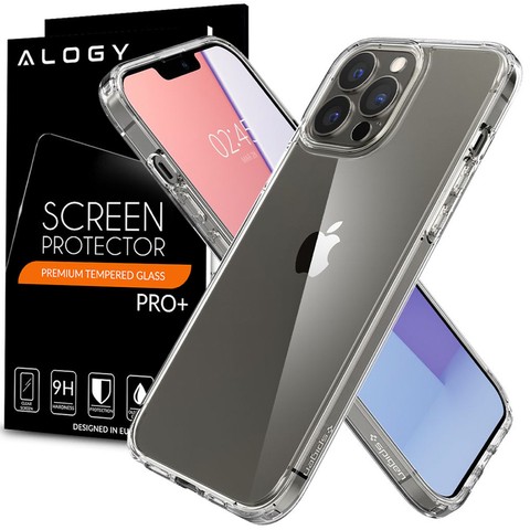 Spigen Ultra Hybrid Hülle für Apple iPhone 13 Pro Max Kristallklares Glas