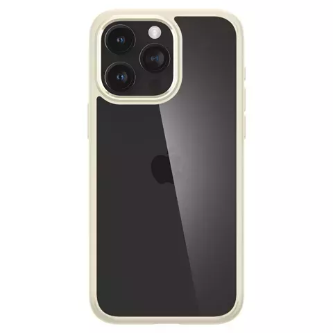 Spigen Ultra Hybrid-Hülle für iPhone 15 Pro Max – Beige