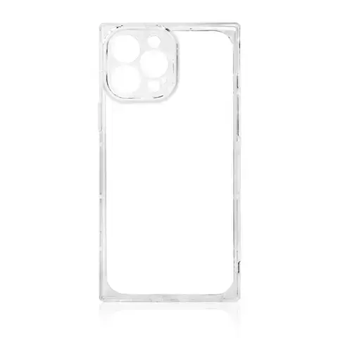 Square Clear Case Hülle für iPhone 13 Pro transparente Gelhülle