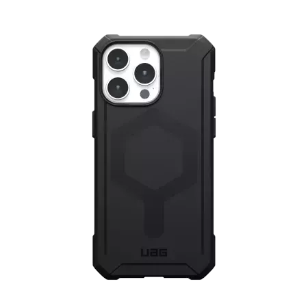 UAG Essential Armor Magsafe Hülle - Schutzhülle für iPhone 15 Pro Max (schwarz)