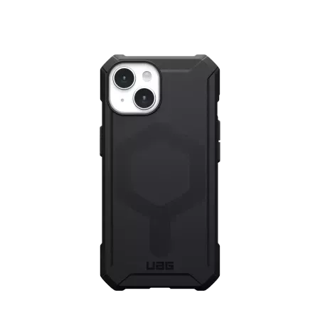 UAG Essential Armor Magsafe Hülle - Schutzhülle für iPhone 15 (schwarz)