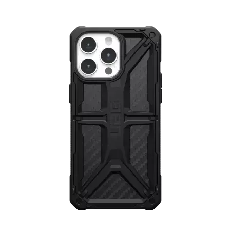 UAG Monarch Case - Schutzhülle für iPhone 15 Pro Max (Kohlefaser)