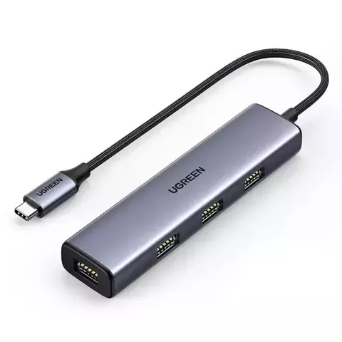 UGREEN HUB USB Typ C - 4x USB 3.2 Gen 1 silber (CM473 20841)